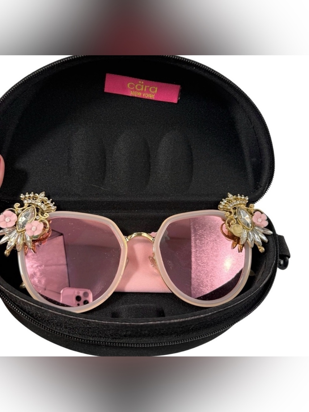 Cara New York 9016 51 19 140 mirrored sunglasses retro